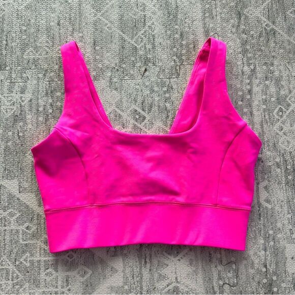NWT IVL Collective Limited Edition Hot Pink Chi Chi Power Sports Bra Size 4 - Picture 4 of 8